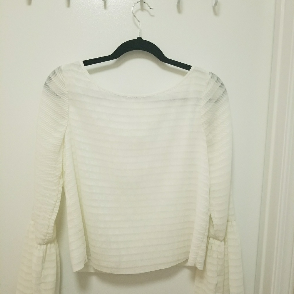 CLUB MONACO WHITE BLOUSE. BRAND NEW, SIZE S/P - Picture 1 of 8